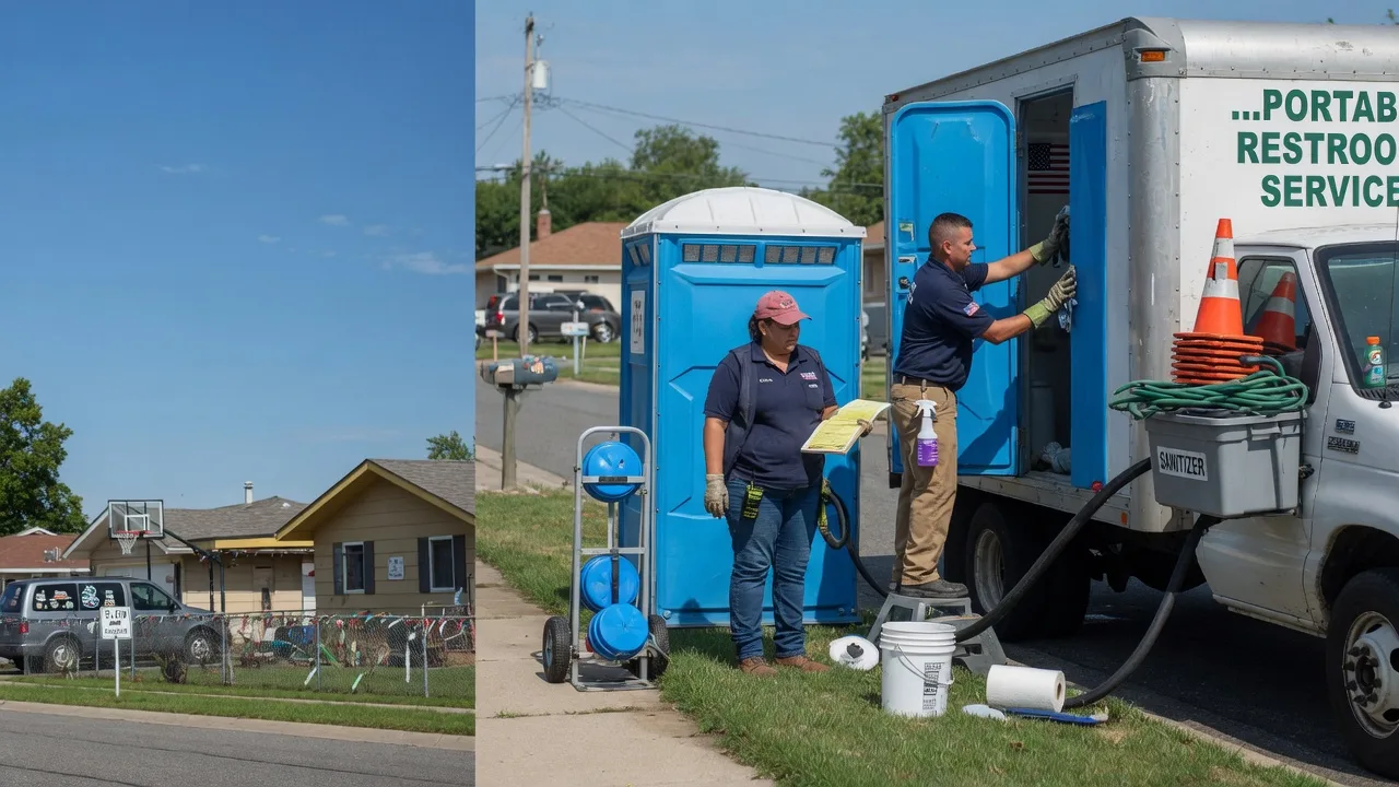 Portable Toilet Rental in Packwood, IA near me